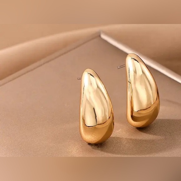 New Elegant Water Drop Earrings silver With gift box 🎁✨✨✨ - Picture 2 of 3